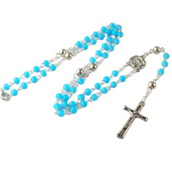 Coloured Glass Rosary