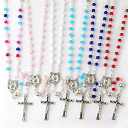 Coloured Glass Rosary