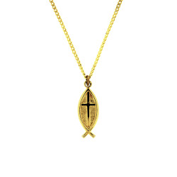 Fisherman's Cross Pendant - 15mm