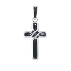 Sterling Silver Cross Bound Style Polished