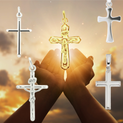 Crosses & Crucifixes of Precious Metal